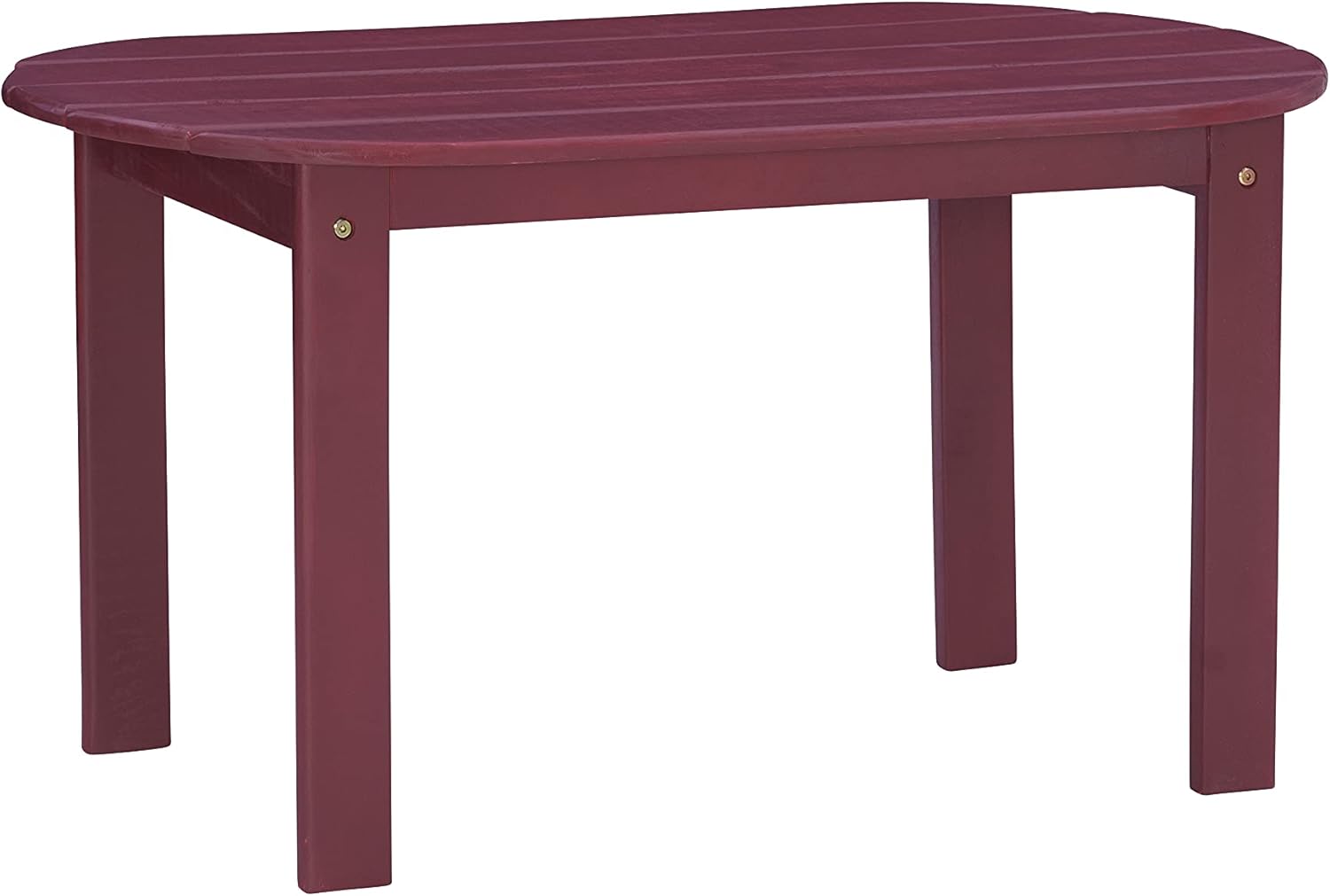 Linon Jayde Adirondack Double Bench, Teak