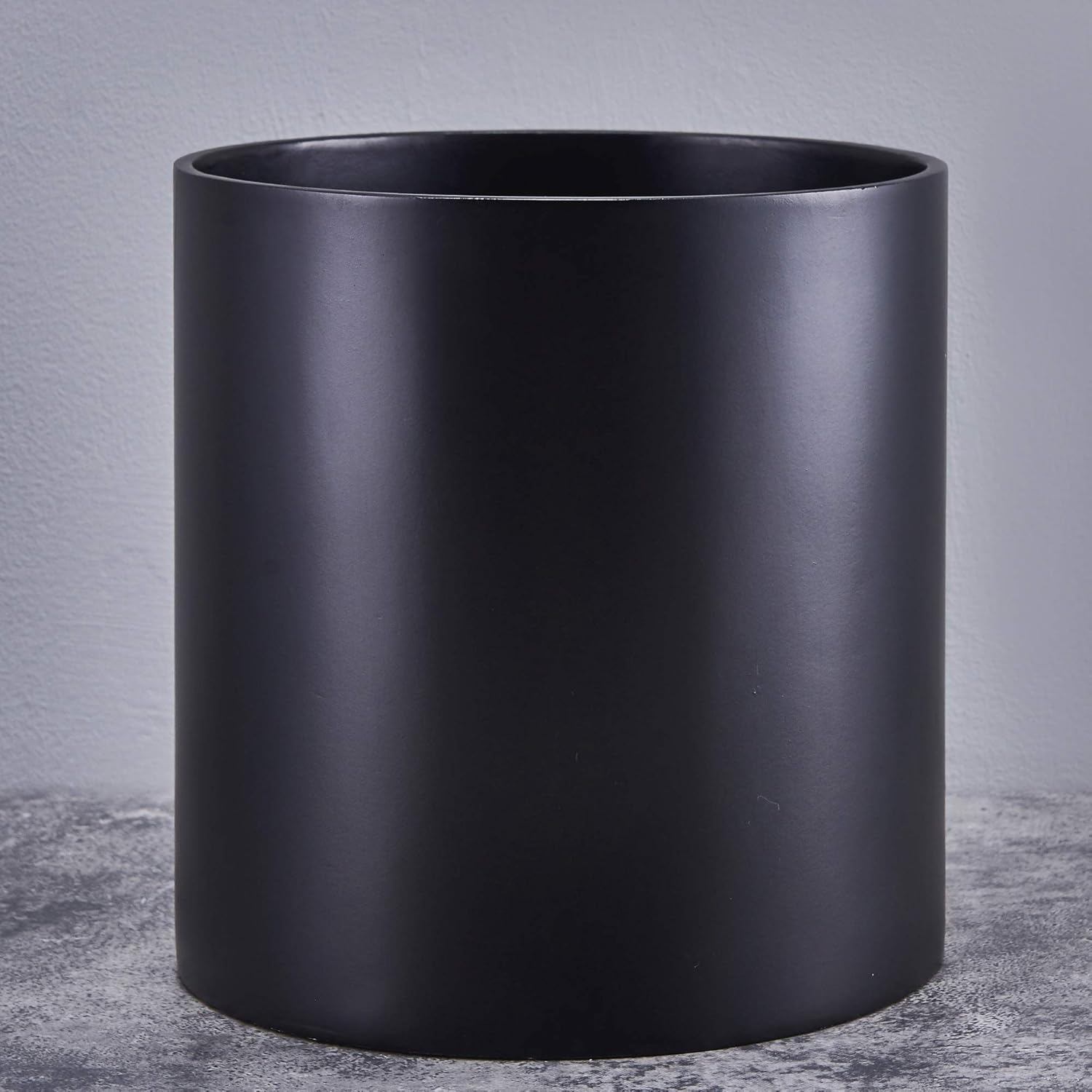 FaithLand Plant Pot 12 inch - Perfectly Fits Mid-Century Modern Plant Stand - Drainage Plug and Drainage Mesh Screen - Terracotta Color