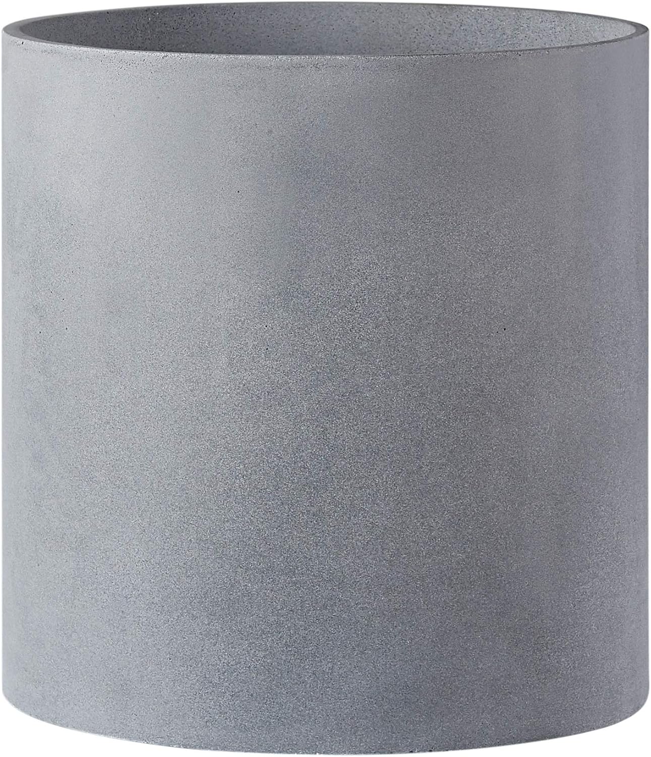 FaithLand Plant Pot 12 inch - Perfectly Fits Mid-Century Modern Plant Stand - Drainage Plug and Drainage Mesh Screen - Terracotta Color